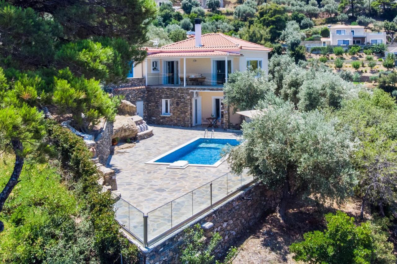 Villa Ifigeneia Skopelos Με Πισίνα Και Υπέροχη Θέα Exterior photo