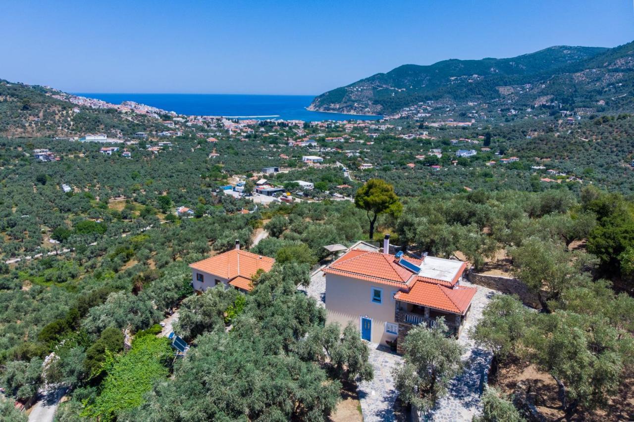 Villa Ifigeneia Skopelos Με Πισίνα Και Υπέροχη Θέα Exterior photo