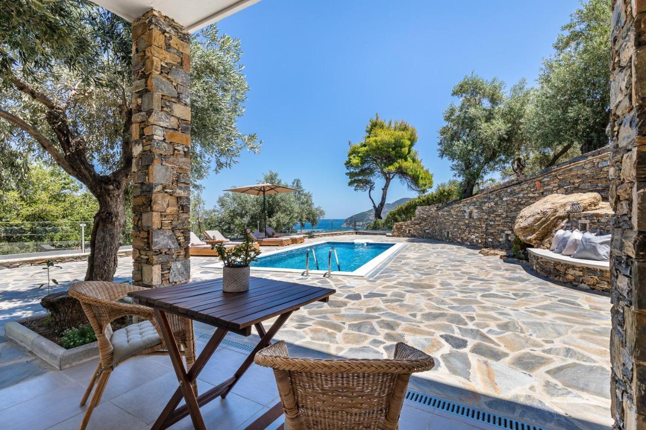 Villa Ifigeneia Skopelos Με Πισίνα Και Υπέροχη Θέα Exterior photo