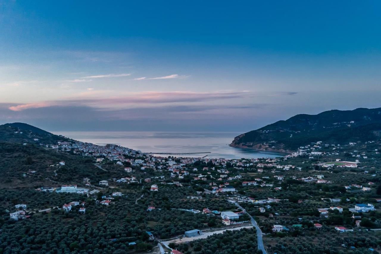Villa Ifigeneia Skopelos Με Πισίνα Και Υπέροχη Θέα Exterior photo